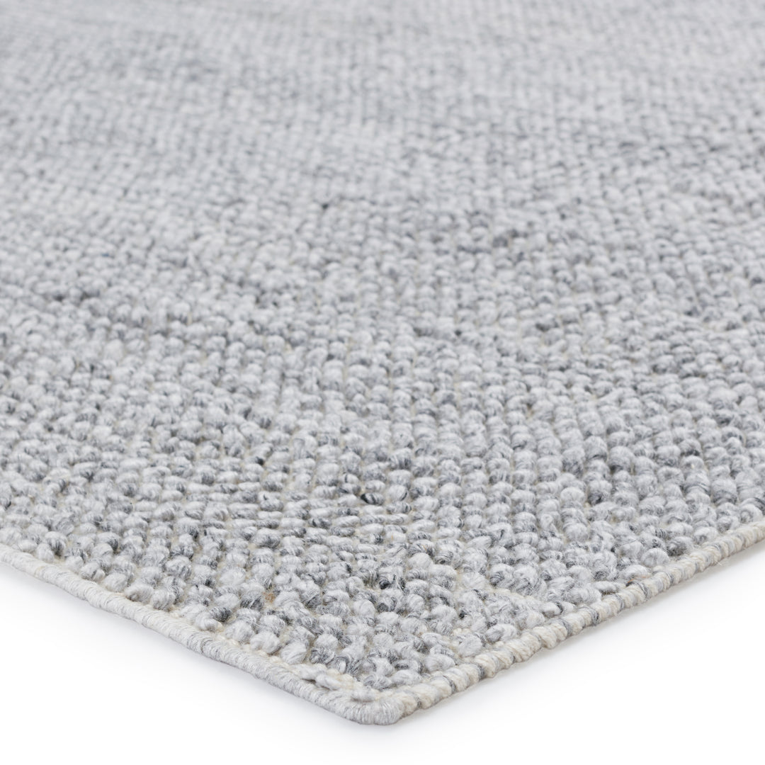 Jaipur Living Crispin Indoor/ Outdoor Solid Gray/ Ivory Area Rug (REBECCA - RBC09)