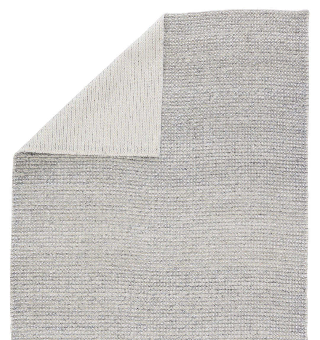 Jaipur Living Crispin Indoor/ Outdoor Solid Gray/ Ivory Area Rug (REBECCA - RBC09)