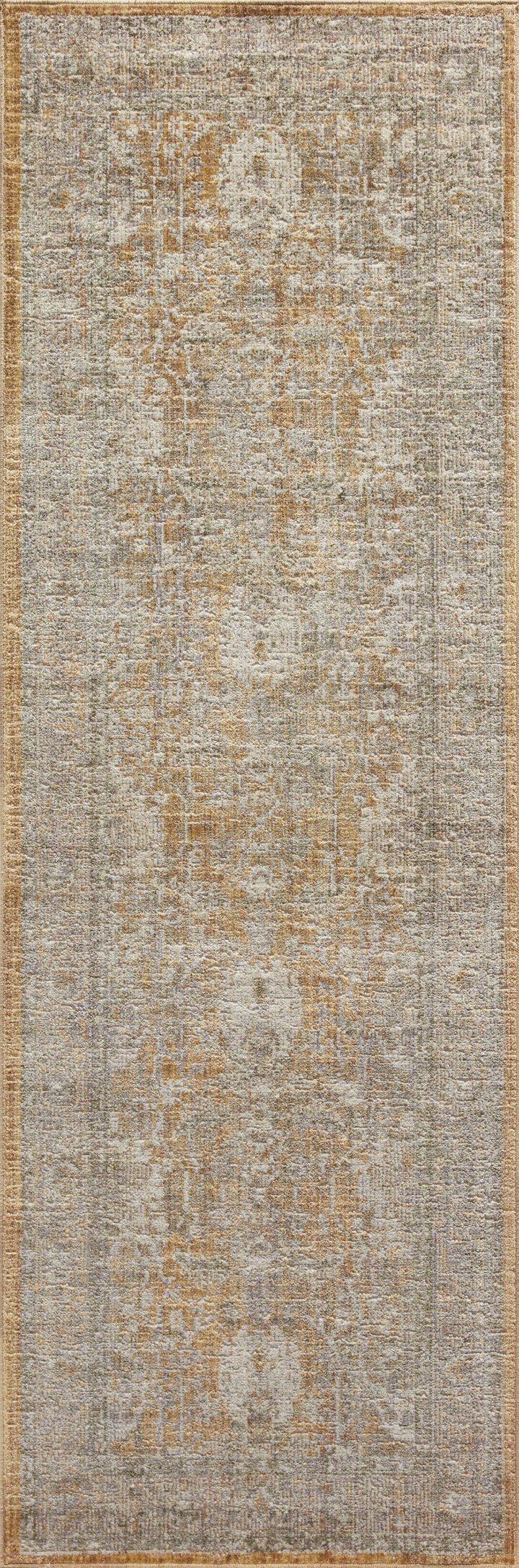 Chris Loves Julia x Loloi Rosemarie Gold / Sand Accent Rug (ROE-01)