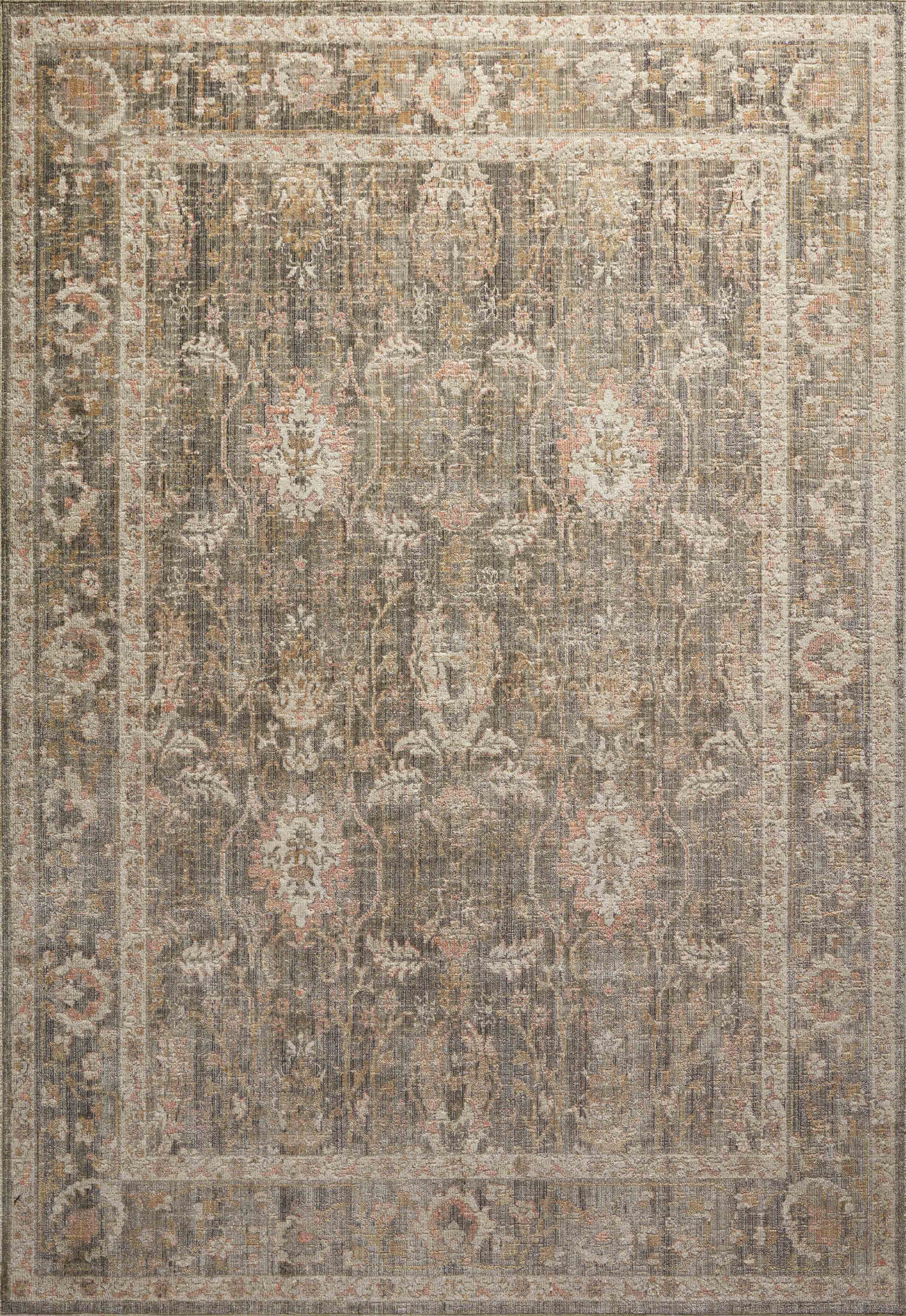 Chris Loves Julia x Loloi Rosemarie Sage / Blush Accent Rug (ROE