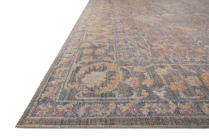 Chris Loves Julia x Loloi Rosemarie Stone / Multi Accent Rug (ROE-01)