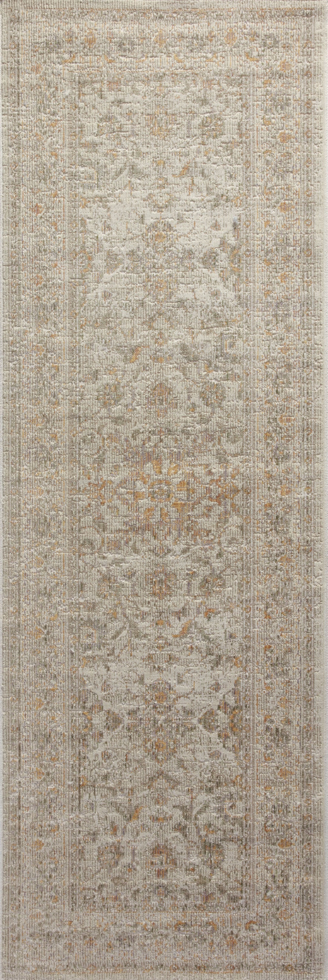 Chris Loves Julia x Loloi Rosemarie Ivory / Natural Accent Rug (ROE-02)