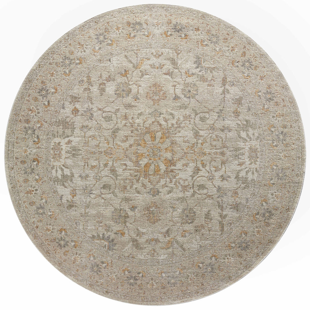 Chris Loves Julia x Loloi Rosemarie Ivory / Natural Accent Rug (ROE-02)