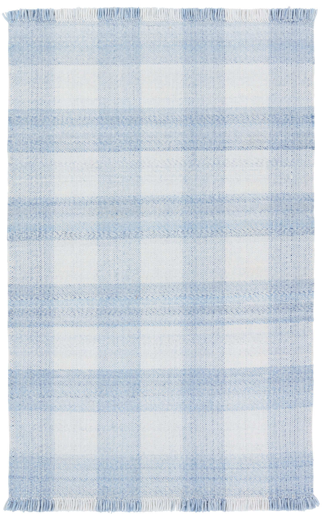 Jaipur Living Truce Handmade Indoor/Outdoor Striped Light Blue/ Ivory Area Rug (RESPITE - RSP01)