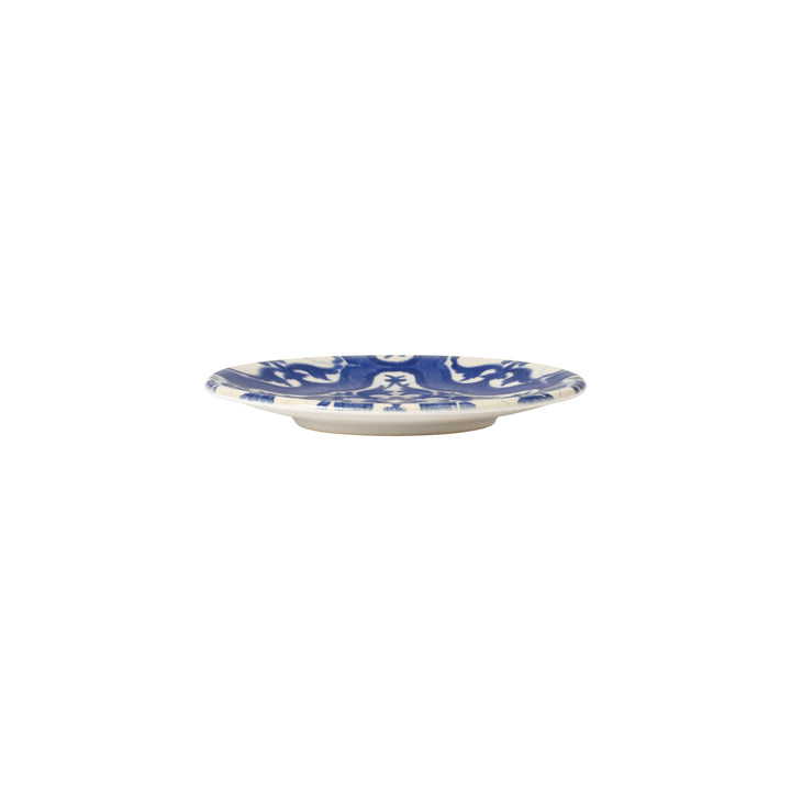 Costa Nova Elements Stoneware Algarve Blue D Appetizer Plate Set/4