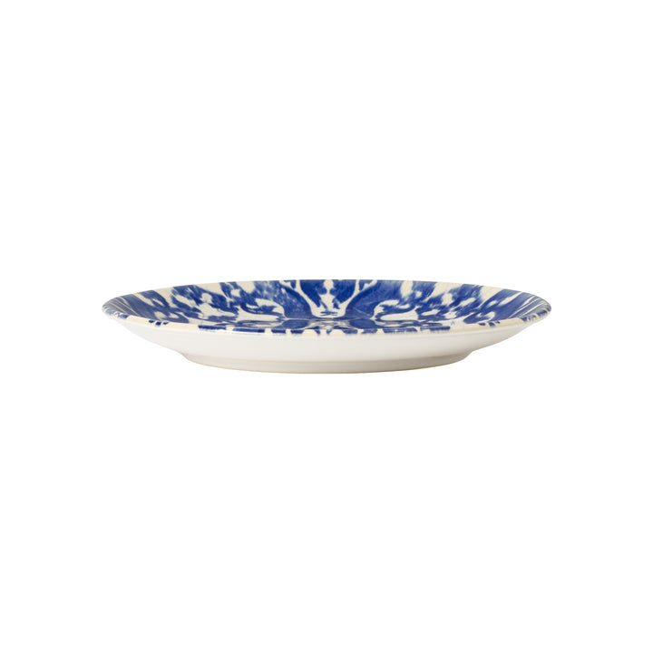 Costa Nova Elements Stoneware Algarve Blue D Salad/Dessert Plate Set/4
