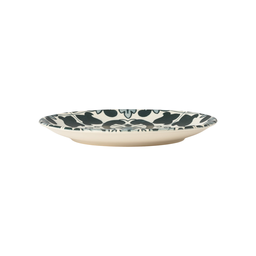Costa Nova Elements Stoneware Lamego Green B Salad/Dessert Plate Set/4