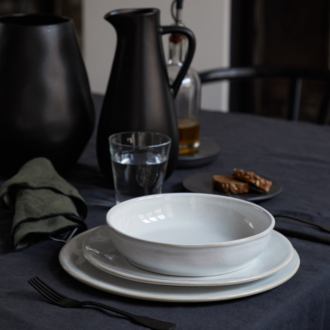 Costa Nova Roda Fine Stoneware Dinnerware (Branca)