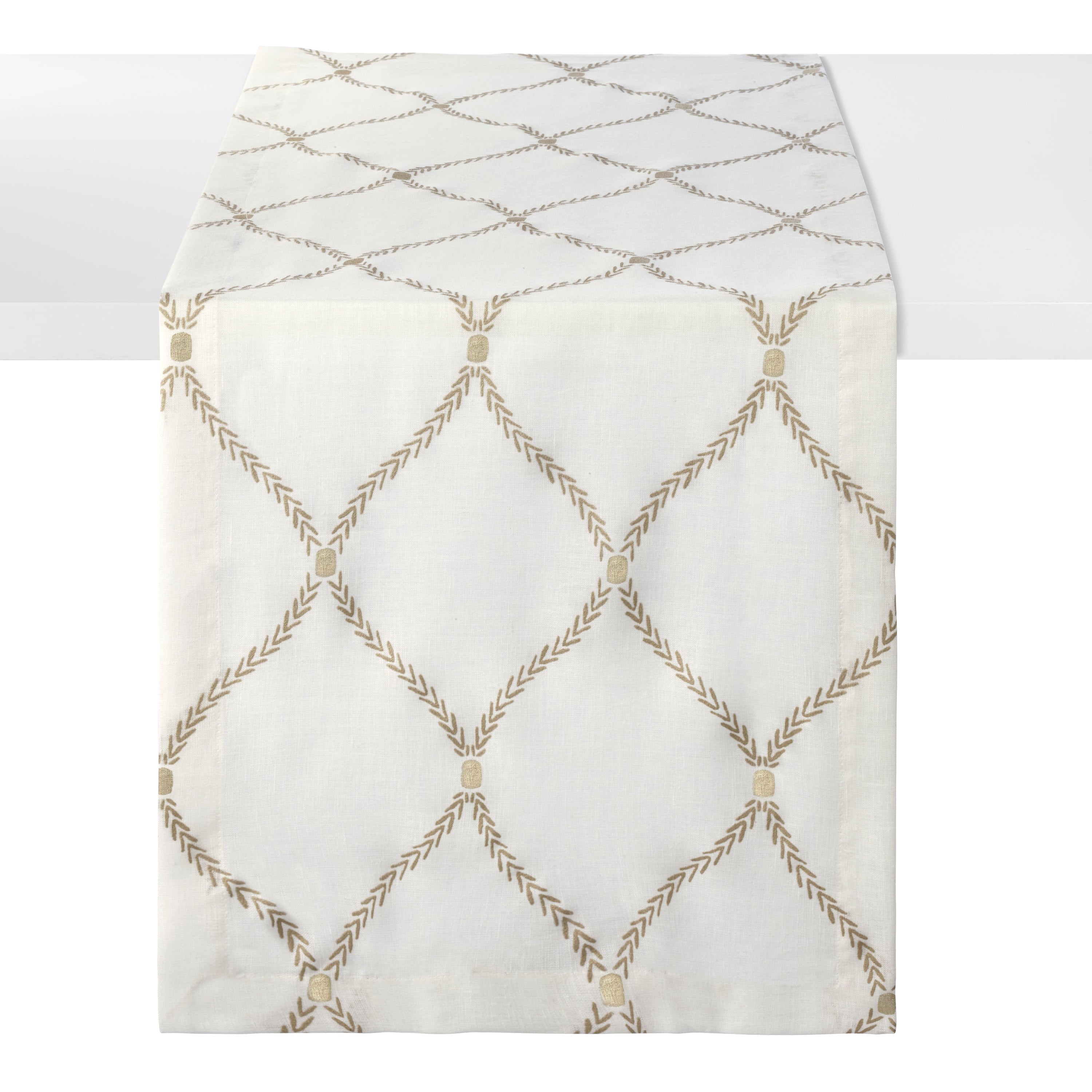 Regent Linen Metallic Table Runner