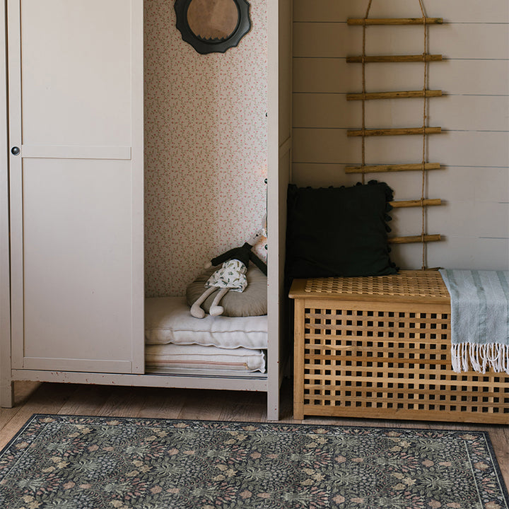 Adama Vinyl Floor Mat/Rug (Merton_B)