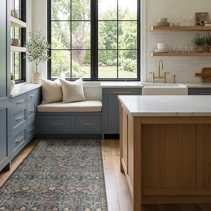 Adama Vinyl Floor Mat/Rug (Pembroke_A)