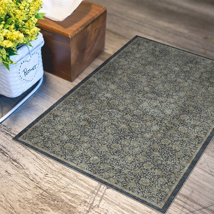 Adama Vinyl Floor Mat/Rug (Primrose_A)