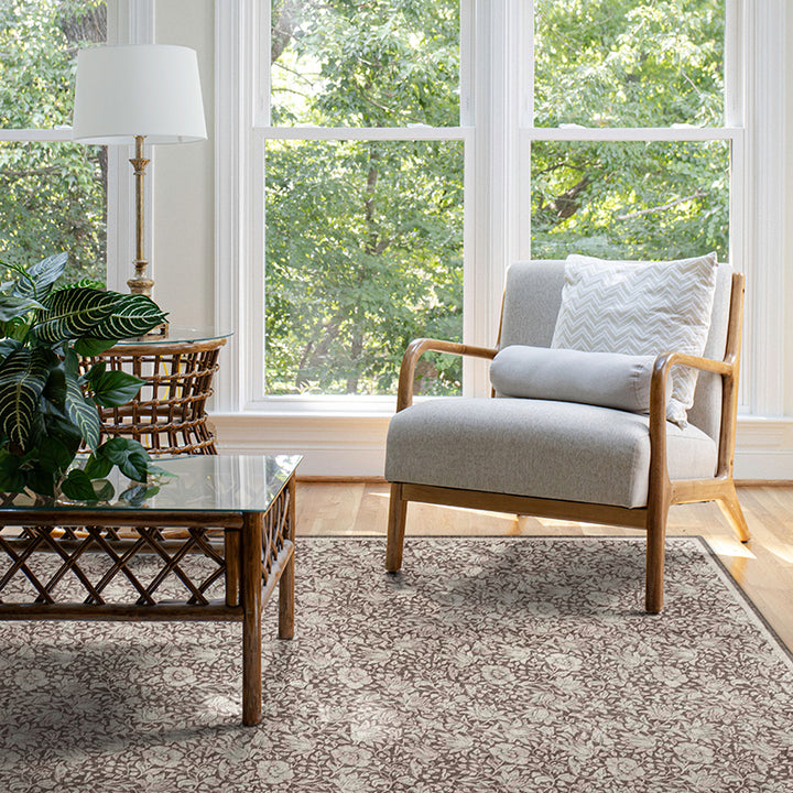 Adama Vinyl Floor Mat/Rug (Primrose_C)