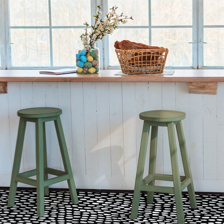 Adama Vinyl Floor Mat/Rug (Rain_B)