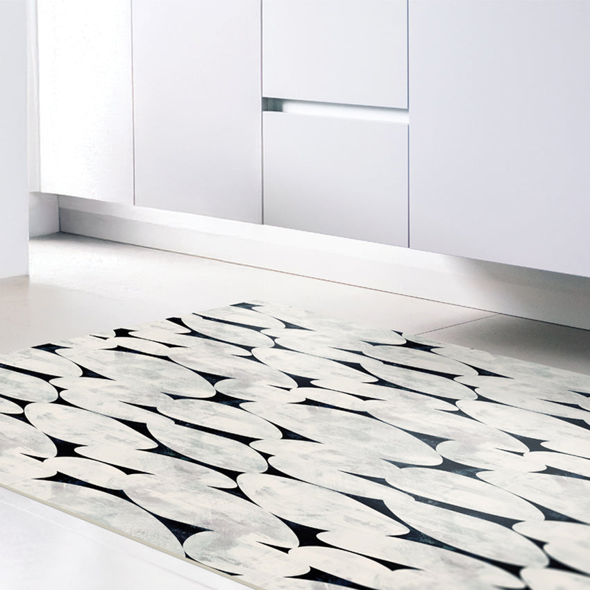 Adama Vinyl Floor Mat/Rug (Riverstone_W)