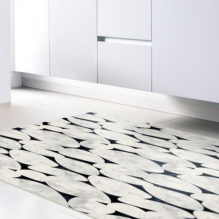 Adama Vinyl Floor Mat/Rug (Riverstone_W)
