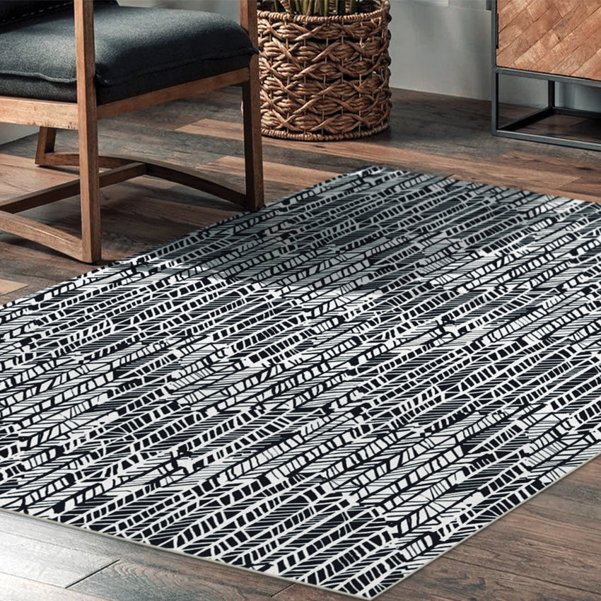 Adama Vinyl Floor Mat/Rug (Silva_B)