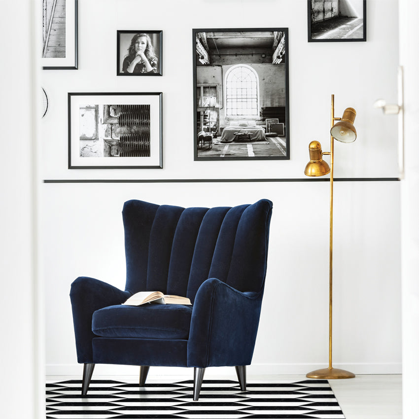 Adama Vinyl Floor Mat/Rug (Solea_B)