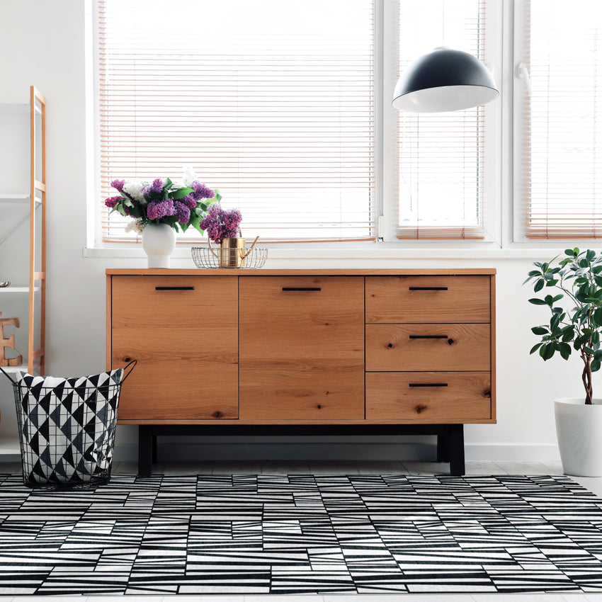 Adama Vinyl Floor Mat/Rug (Sway_B)