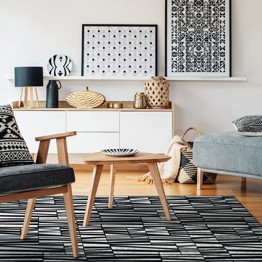 Adama Vinyl Floor Mat/Rug (Sway_B)