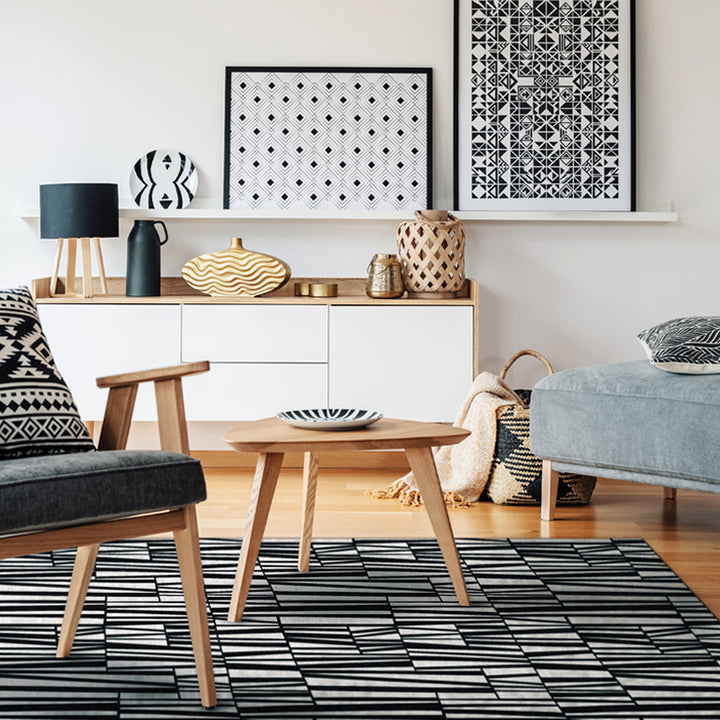 Adama Vinyl Floor Mat/Rug (Sway_B)