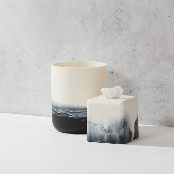 Roselli Trading Ombre Resin Bathroom Accessories