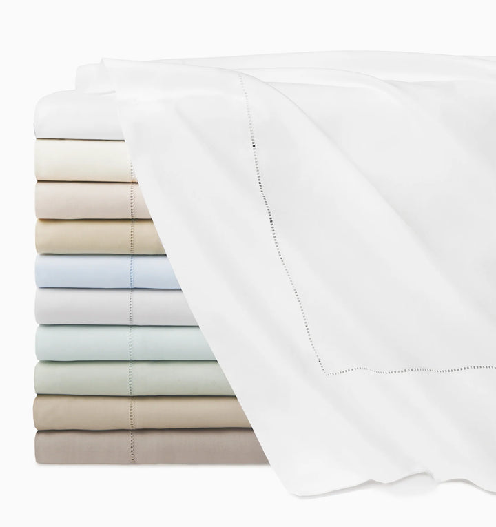 Sferra Celeste King Flat Sheet (WHITE)