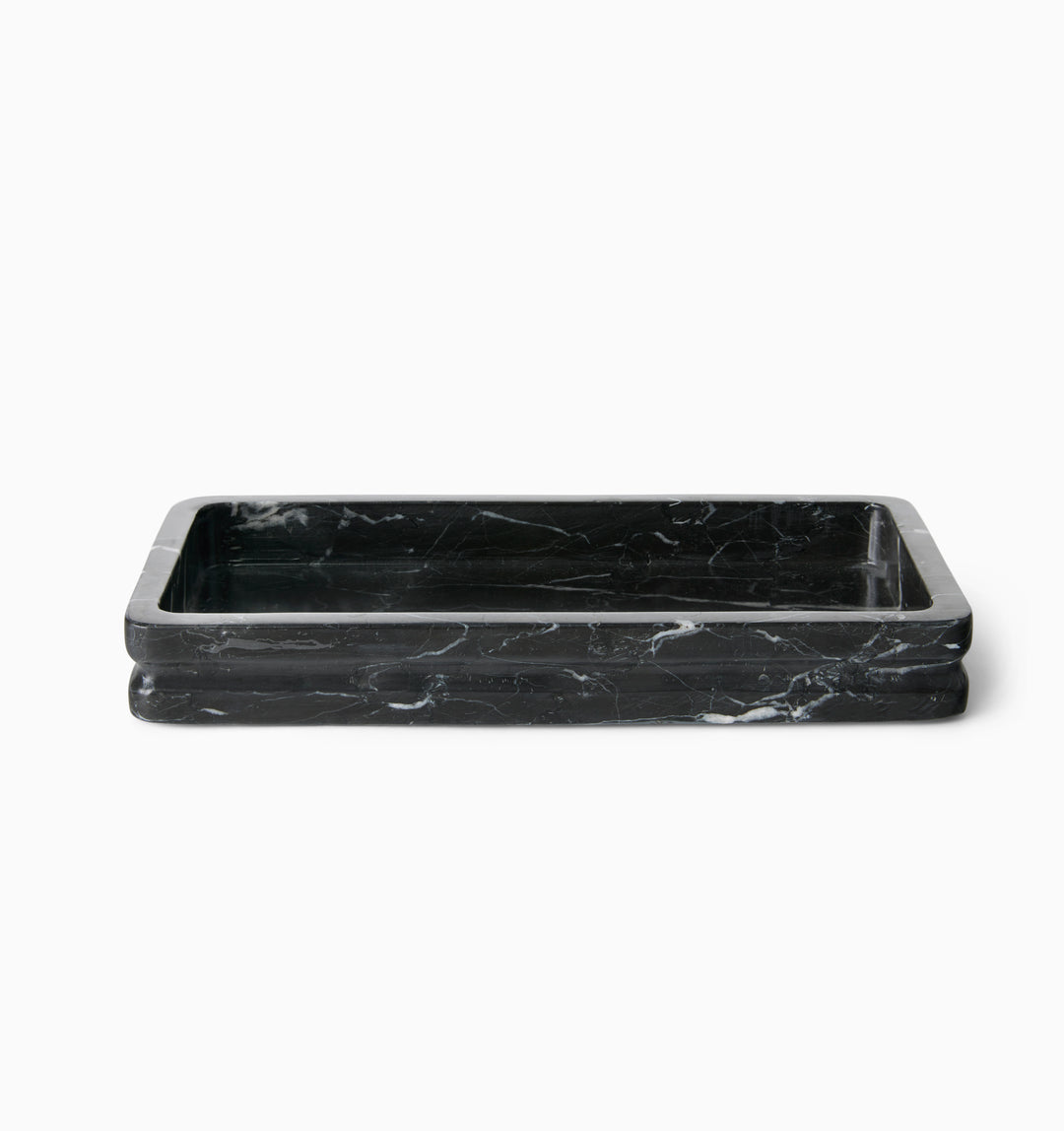 Marquina Black Marble Bathroom Accessories