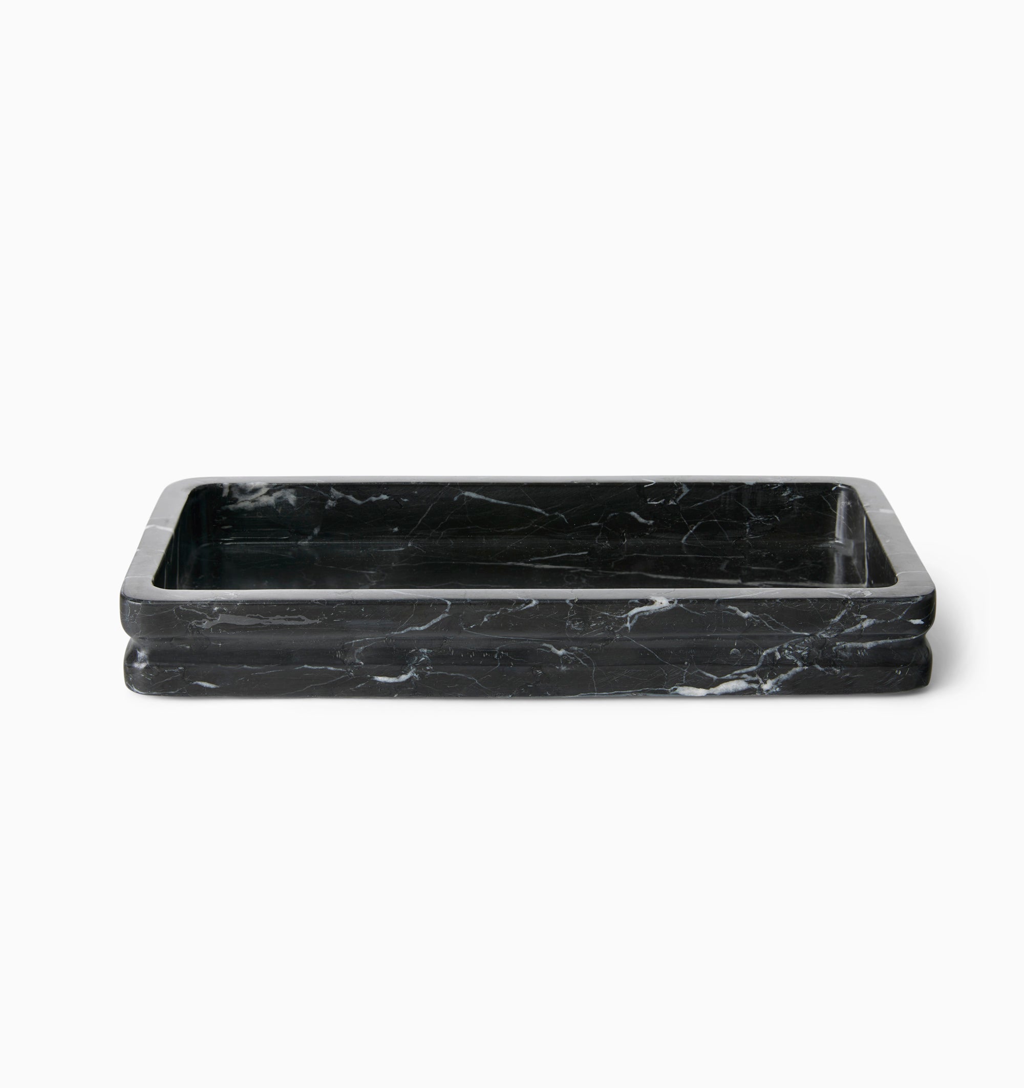 Marquina Black Marble Tray - Thumbnail 2
