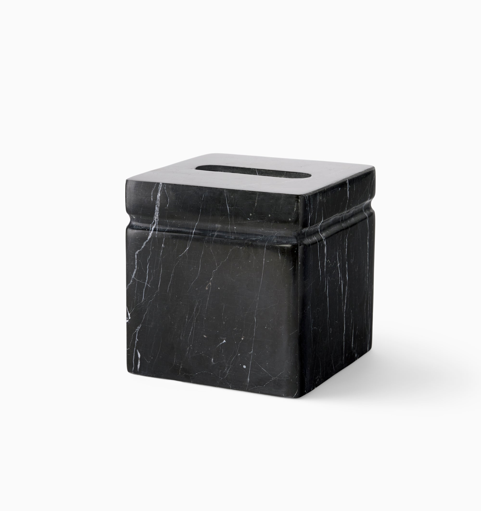 Marquina Black Marble Tissue Cover - Thumbnail 3