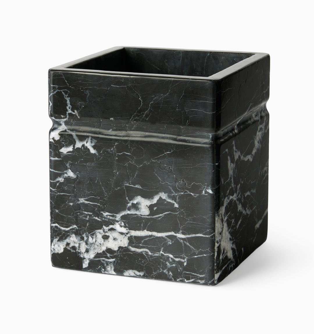 Marquina Black Marble Bathroom Accessories