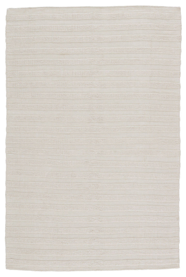 Jaipur Living Miradero Indoor/ Outdoor Striped Ivory Area Rug (SANTA BARBARA - SNB03)