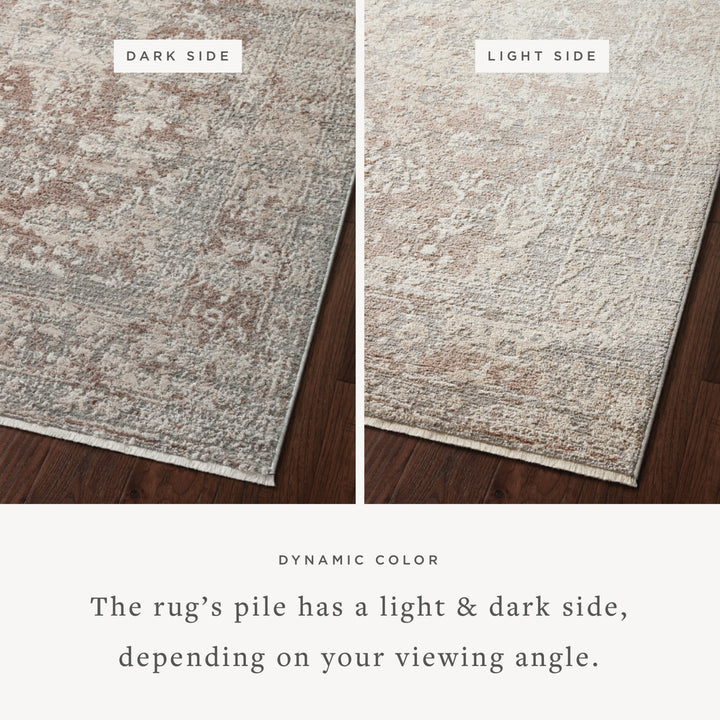 Loloi Sonnet Silver / Natural Accent Rug