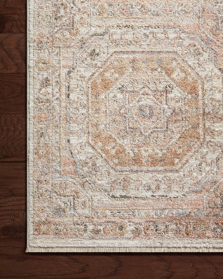 Loloi Sonnet Apricot / Multi Accent Rug