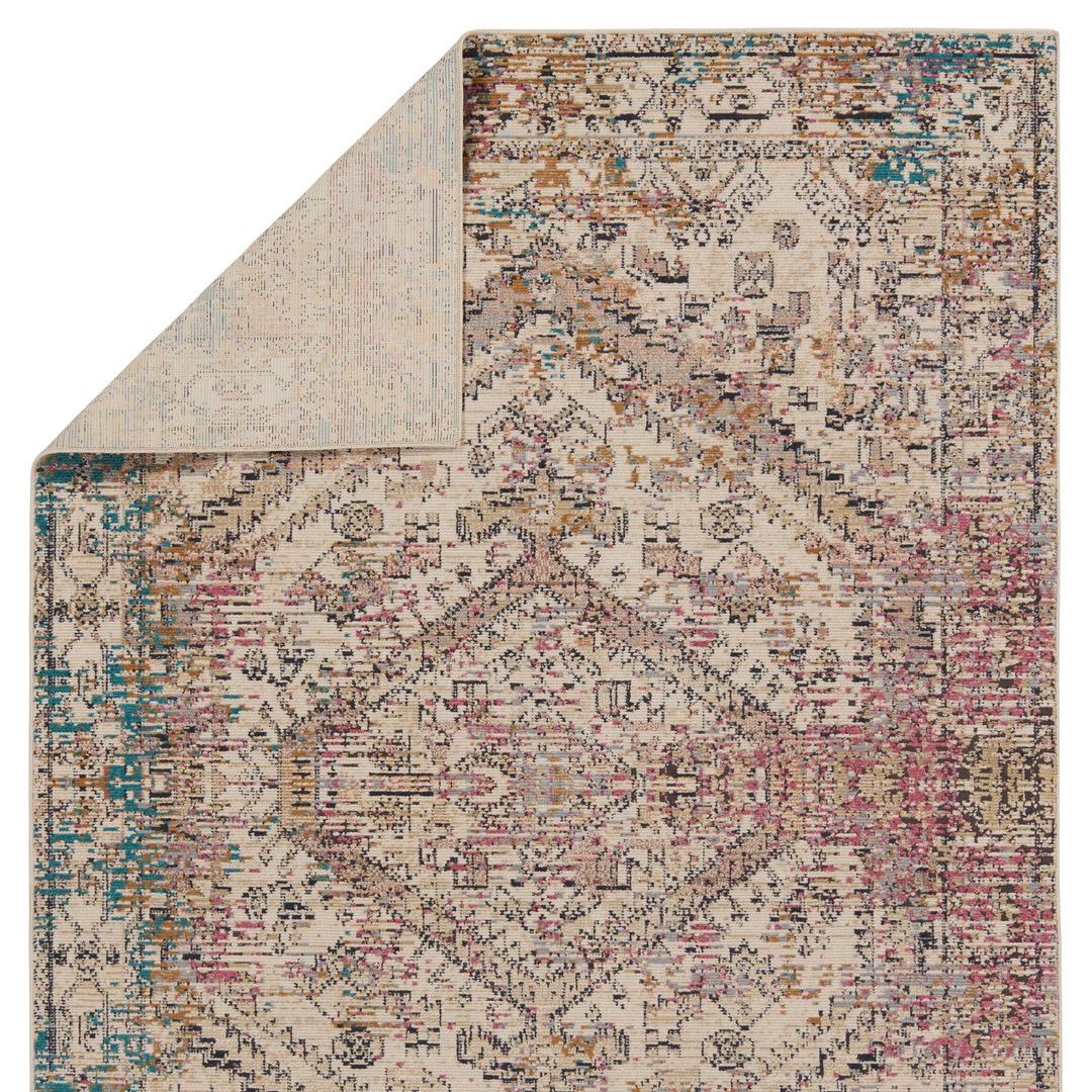 Vibe by Jaipur Living Armeria Indoor/Outdoor Medallion Multicolor/ Ivory Area Rug (SWOON - SWO19)