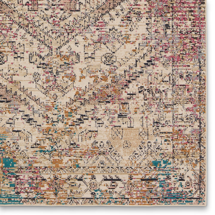 Vibe by Jaipur Living Armeria Indoor/Outdoor Medallion Multicolor/ Ivory Area Rug (SWOON - SWO19)