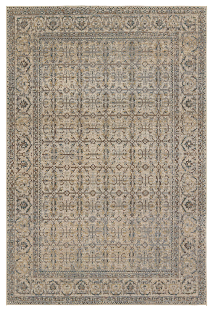 Vibe by Jaipur Living Olivine Indoor/Outdoor Trellis Gray/ Brown Area Rug (SWOON - SWO22)