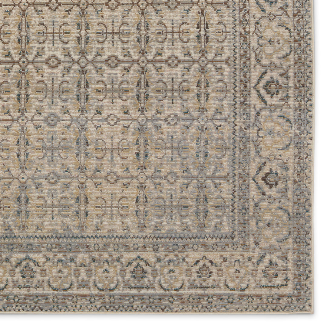 Vibe by Jaipur Living Olivine Indoor/Outdoor Trellis Gray/ Brown Area Rug (SWOON - SWO22)