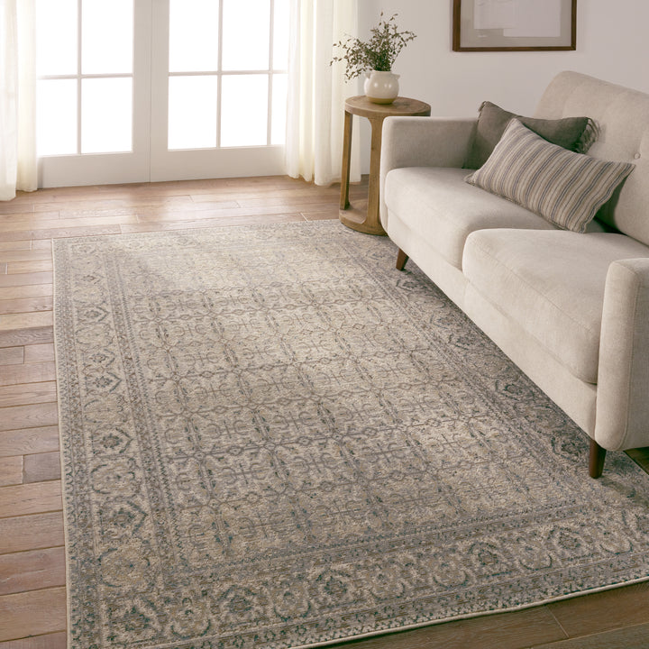 Vibe by Jaipur Living Olivine Indoor/Outdoor Trellis Gray/ Brown Area Rug (SWOON - SWO22)