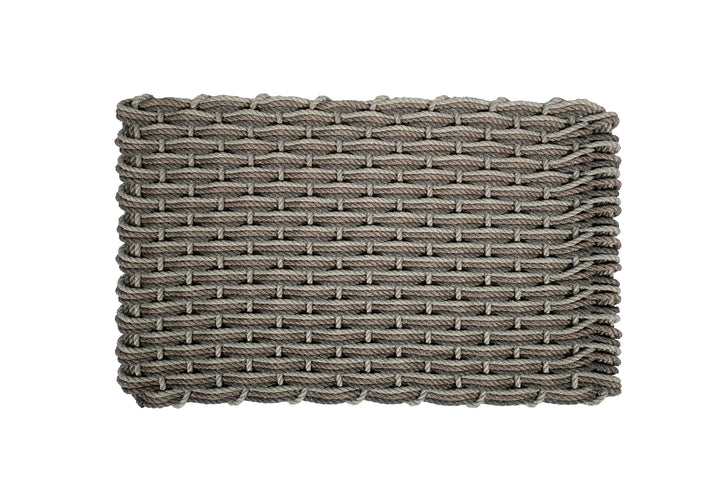 The Rope Co. Collection Handwoven Doormat (Sage + Mushroom + Blue Spruce)