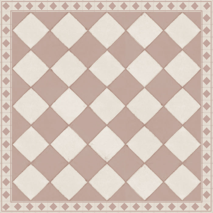 Adama Vinyl Floor Rug (Casual Mocha)