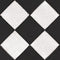 Adama Vinyl Floor Rug (Class Black/White)