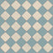 Adama Vinyl Floor Mat/Rug (Teatime Light Blue)
