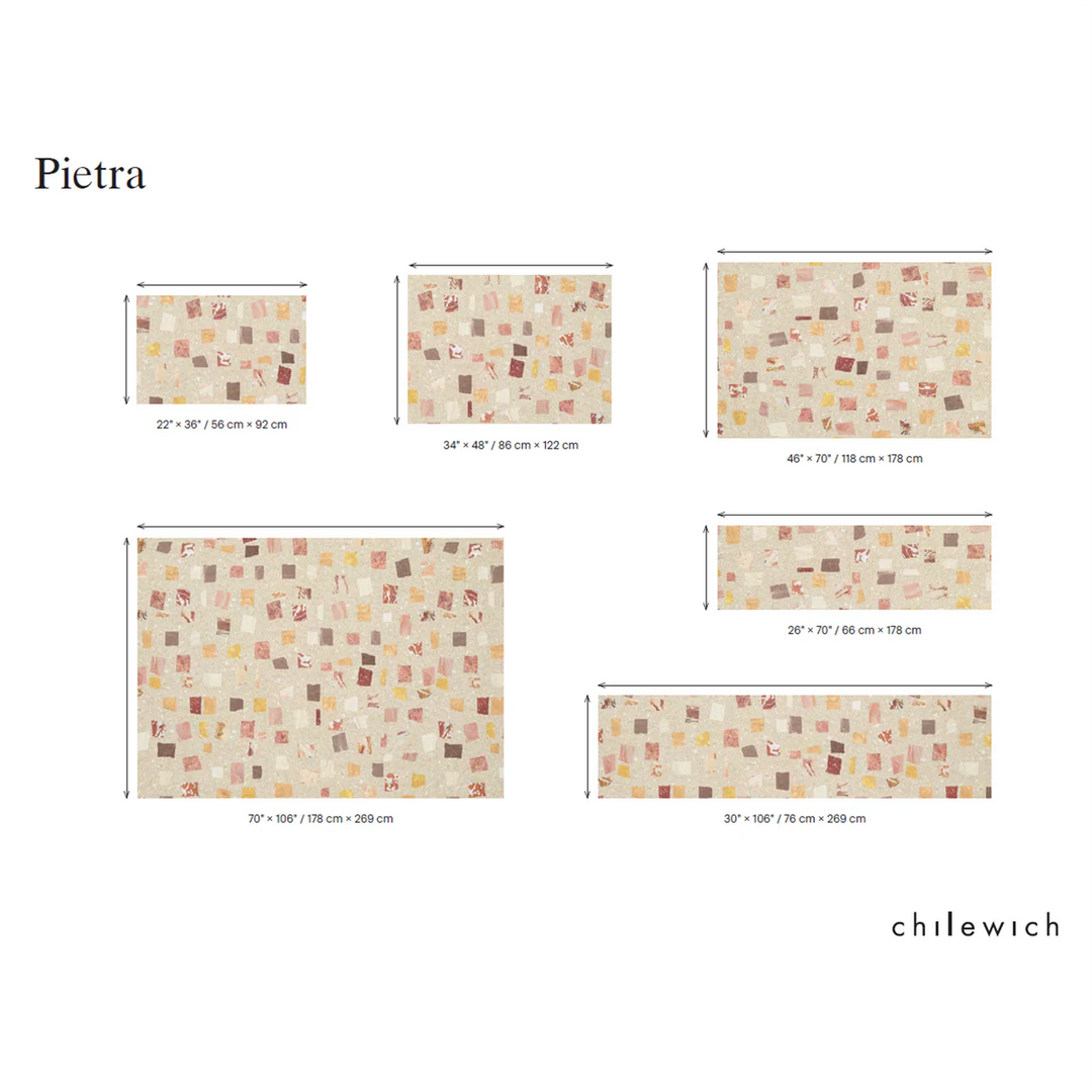 Chilewich Pietra Woven Floormat Rug (Desert)