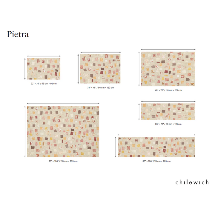 Chilewich Pietra Woven Floormat Rug (Desert)