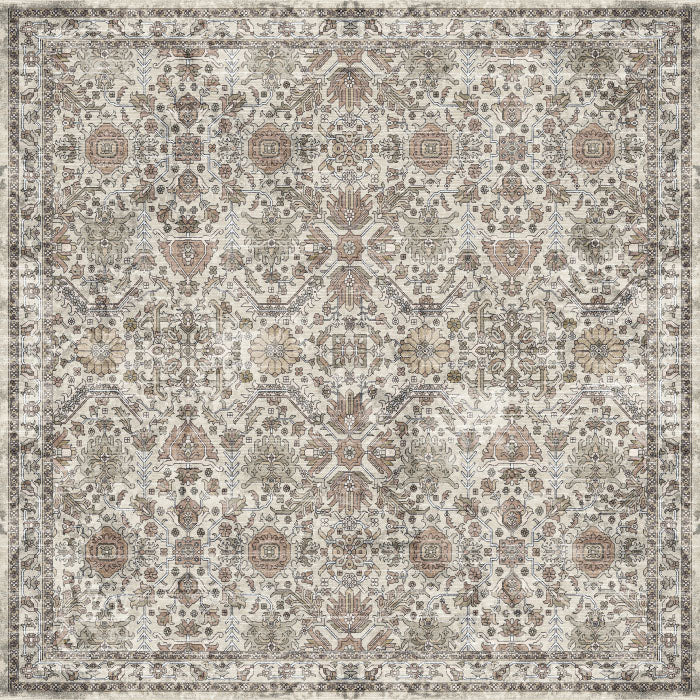 Adama Vinyl Floor Mat/Rug (Seona_C)