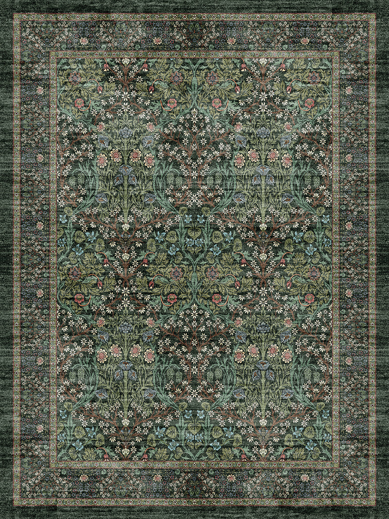 Adama Vinyl Floor Mat/Rug (Sherwood_V)