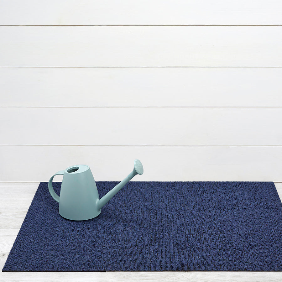 Chilewich Solid Shag Indoor/Outdoor Floor Mat (Indigo)