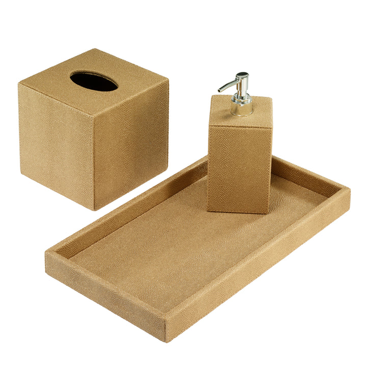 Stingray Vinyl Bathroom Accessories (Gold)