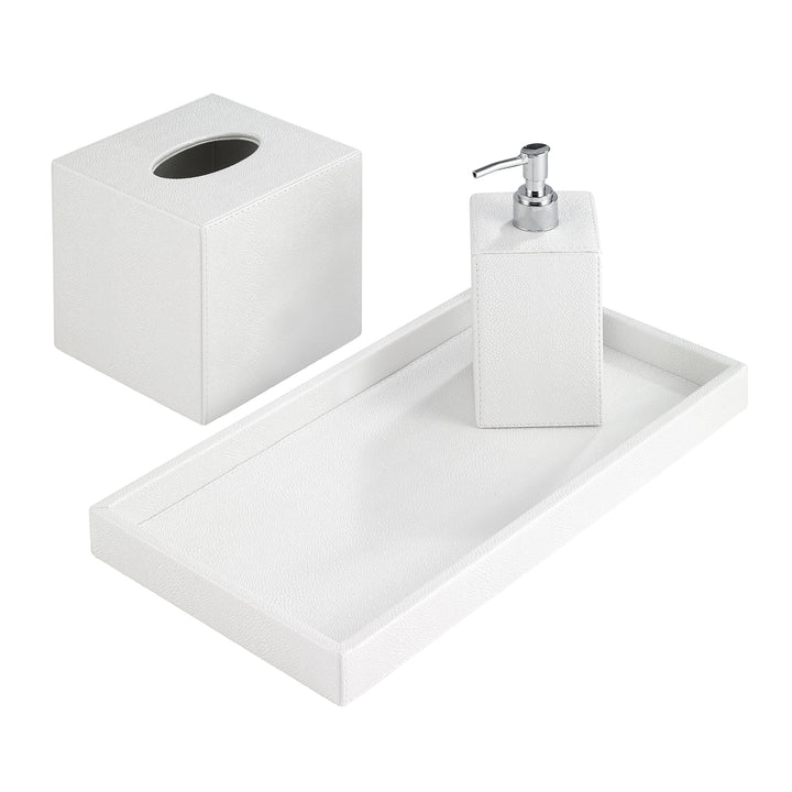 Stingray Vinyl Bathroom Accessories (Oyster)